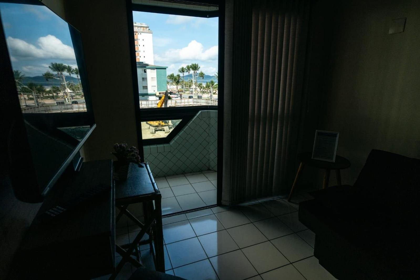 Frente Vista Mar Com Varanda Wi Fi 300Mbps E 10M Da Praia Da Tupi - Estacionamento Gratuito Praia Grande  Exteriör bild
