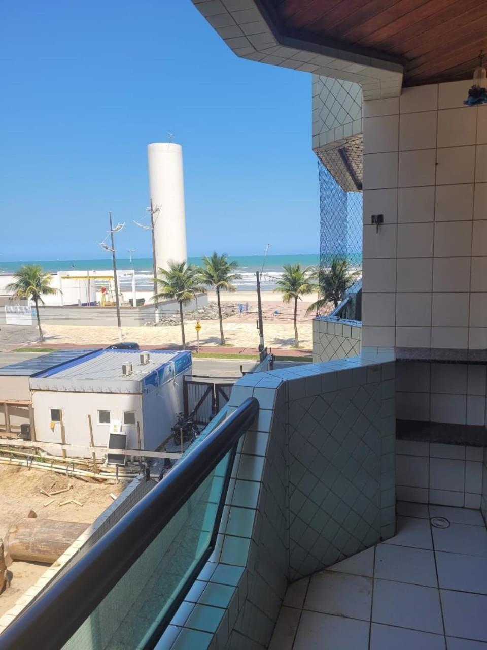 Frente Vista Mar Com Varanda Wi Fi 300Mbps E 10M Da Praia Da Tupi - Estacionamento Gratuito Praia Grande  Exteriör bild