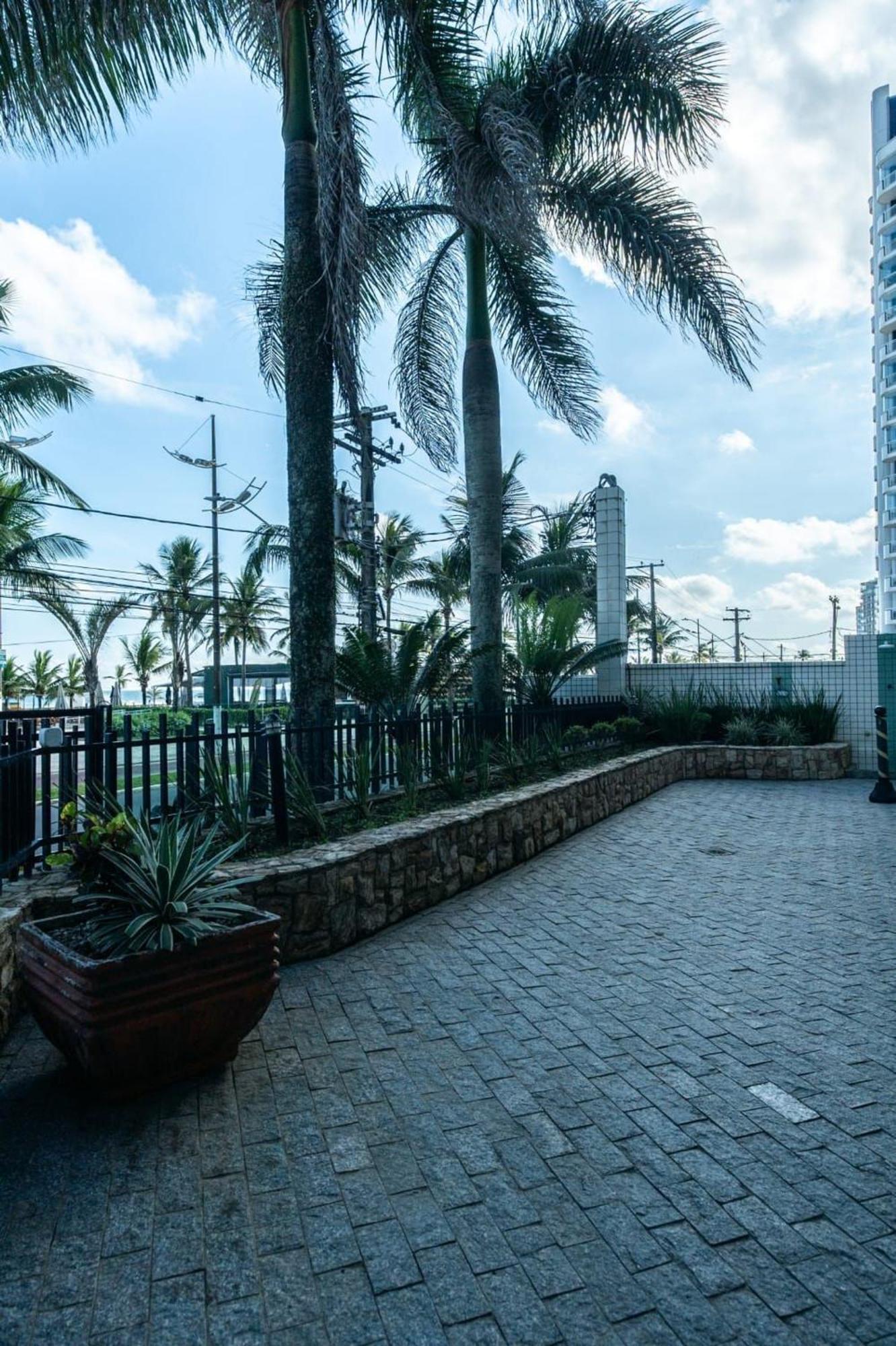 Frente Vista Mar Com Varanda Wi Fi 300Mbps E 10M Da Praia Da Tupi - Estacionamento Gratuito Praia Grande  Exteriör bild
