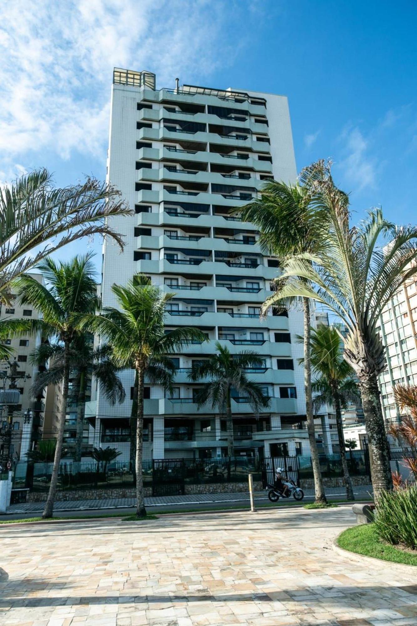 Frente Vista Mar Com Varanda Wi Fi 300Mbps E 10M Da Praia Da Tupi - Estacionamento Gratuito Praia Grande  Exteriör bild